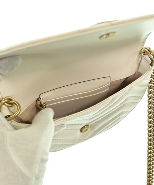 GUCCI（グッチ）ショルダーバッグ 白 サイズ:- レディース/2200683661095