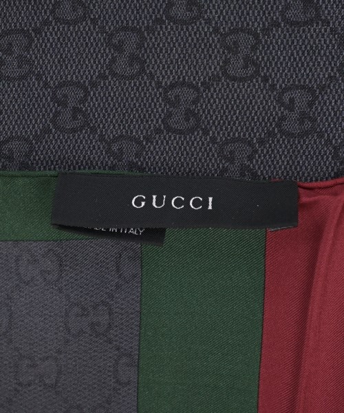 GUCCI（グッチ）バンダナ・スカーフ 黒 サイズ:- レディース/2200686924272