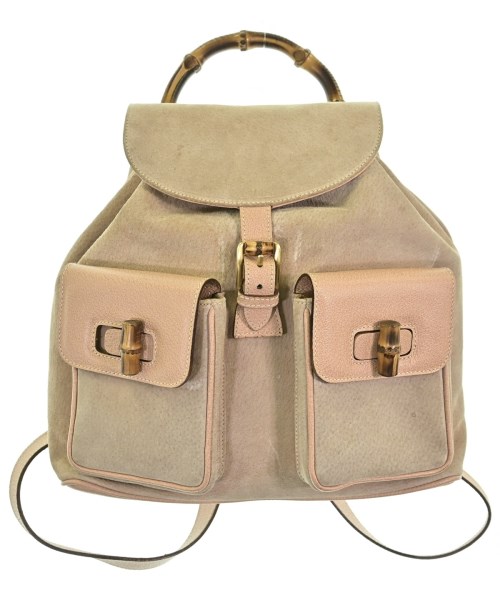 GUCCI(グッチ)バックパック・リュック ピンク サイズ:-/2200687635016