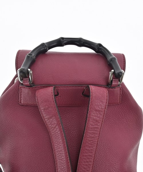 GUCCI（グッチ）バックパック・リュック 赤 サイズ:- レディース/2200688688080