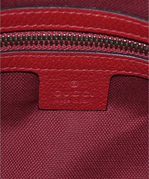 GUCCI（グッチ）バックパック・リュック 赤 サイズ:- レディース/2200688689704