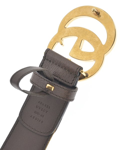 GUCCI（グッチ）ベルト 黄 サイズ:100 レディース/2200686576259