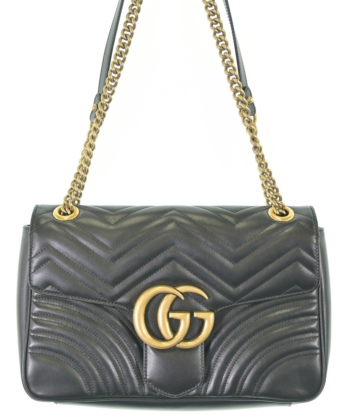 【再値下げ！！】GUCCI ショルダーバッグ ブラック GUCCI（グッチ）ショルダーバッグ 黒 サイズ:- レディース