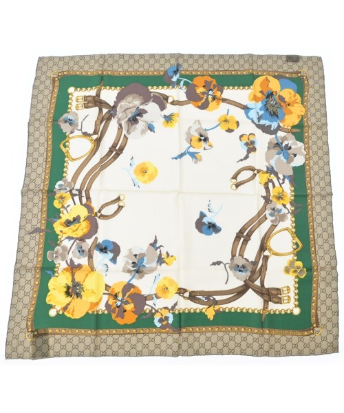 GUCCI(グッチ)バンダナ・スカーフ 茶 サイズ:-/2200692632147