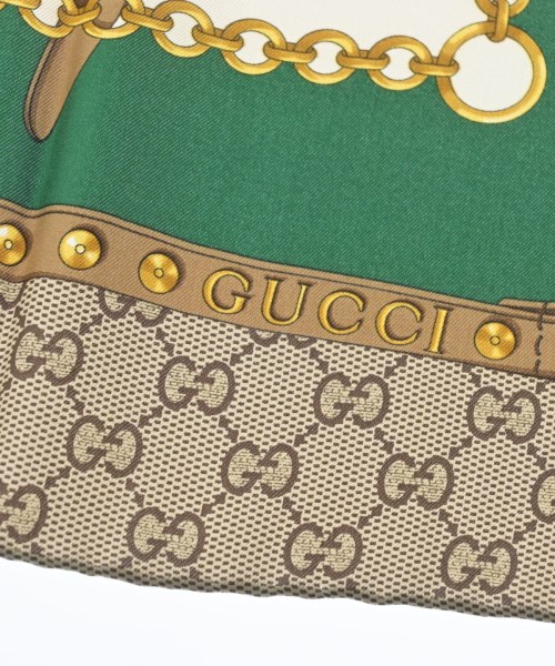GUCCI（グッチ）バンダナ・スカーフ 茶 サイズ:- レディース/2200692632147