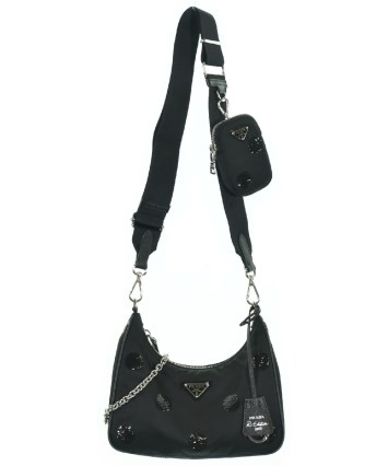 PRADA プラダ バッグ(その他) 黒 - 4500525E0037 PRADA(プラダ)ショルダーバッグ 黒 サイズ:- レディース