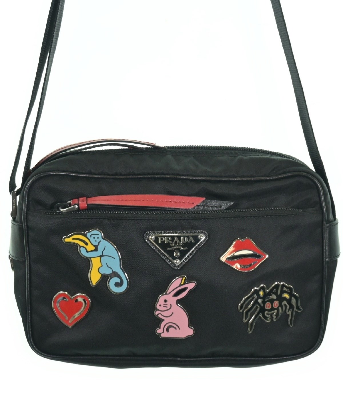 PRADA（プラダ）ショルダーバッグ 黒 サイズ:- レディース