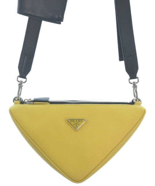 PRADA（プラダ）ショルダーバッグ 黄 サイズ:- レディース/2200635546234