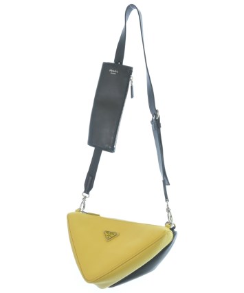 PRADA（プラダ）ショルダーバッグ 黄 サイズ:- レディース