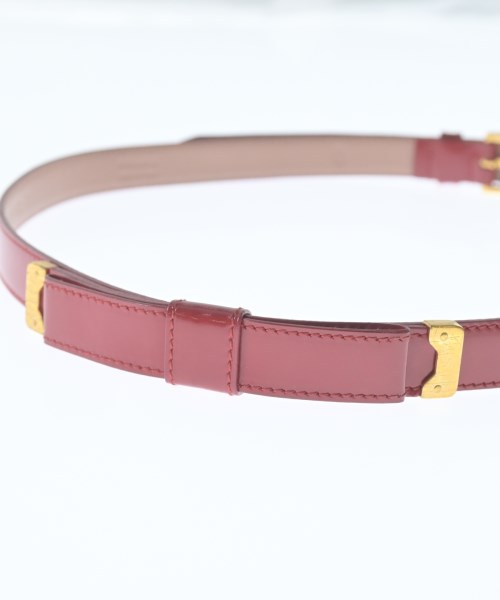 PRADA（プラダ）ベルト 赤 サイズ:85 レディース/2200636399075