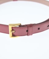 PRADA（プラダ）ベルト 赤 サイズ:85 レディース/2200636399075