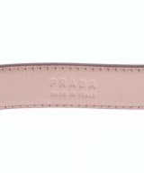 PRADA（プラダ）ベルト 赤 サイズ:85 レディース/2200636399075