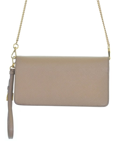 PRADA（プラダ）財布・コインケース ベージュ サイズ:- レディース/2200633628215