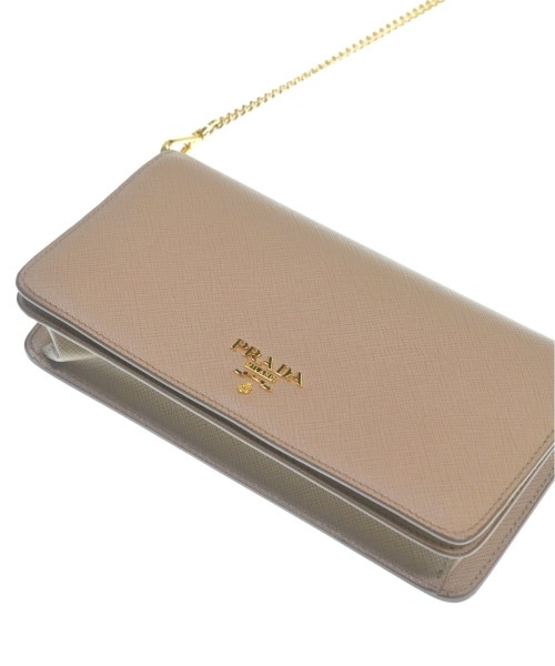 PRADA（プラダ）財布・コインケース ベージュ サイズ:- レディース/2200633628215