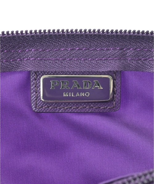 PRADA（プラダ）ポーチ 紫 サイズ:- レディース/2200637925327