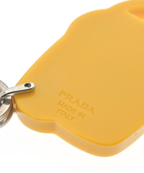 PRADA（プラダ）キーケース・キーホルダー 黄 サイズ:- レディース/2200640498108