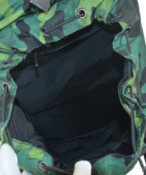 PRADA（プラダ）バックパック・リュック 緑 サイズ:- レディース/2200641686030