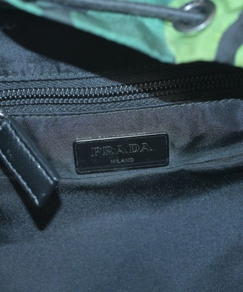 PRADA（プラダ）バックパック・リュック 緑 サイズ:- レディース/2200641686030