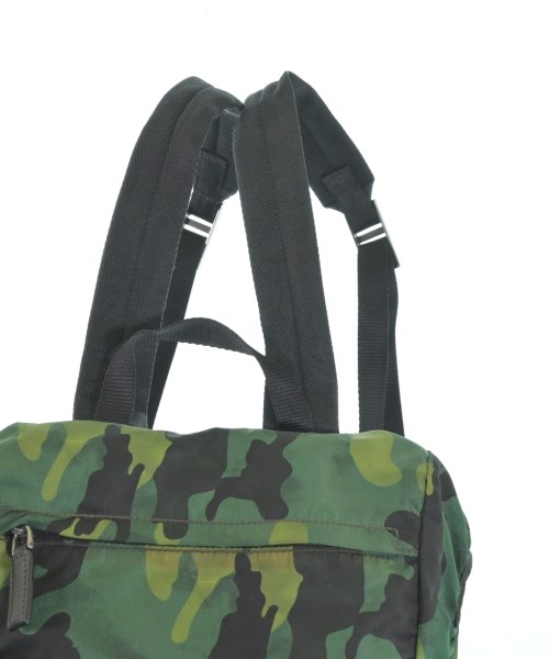 PRADA（プラダ）バックパック・リュック 緑 サイズ:- レディース/2200641686030