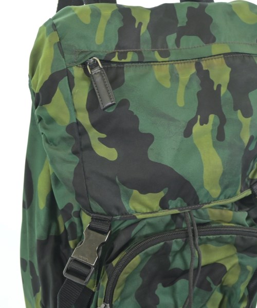 PRADA（プラダ）バックパック・リュック 緑 サイズ:- レディース/2200641686030