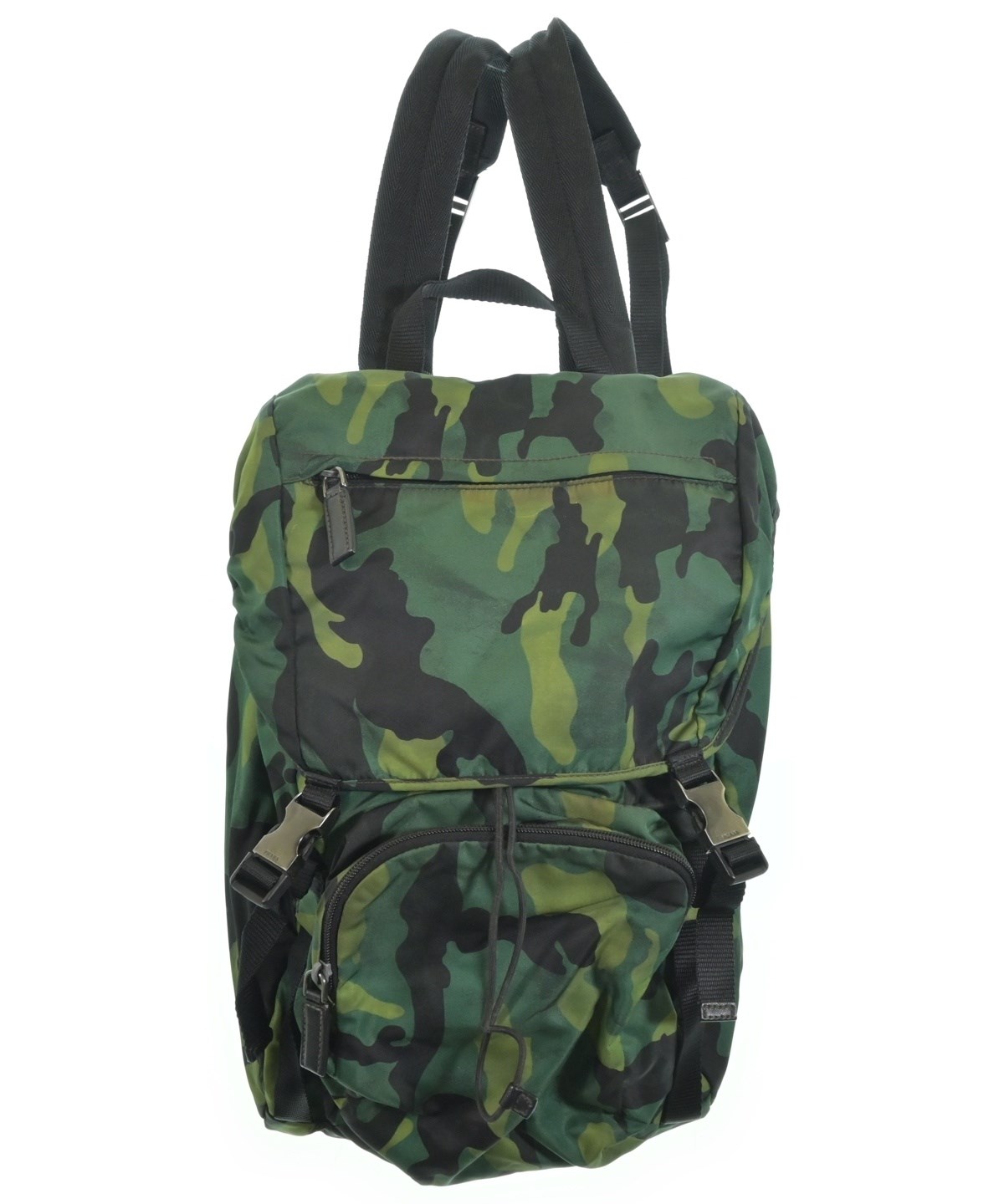 PRADA（プラダ）バックパック・リュック 緑 サイズ:- レディース