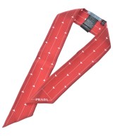 PRADA（プラダ）バンダナ・スカーフ 赤 サイズ:- レディース/2200642006103