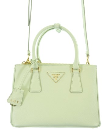 【希少・レア】PRADA プラダ スエード フリンジ ハンドバッグ グリーン 緑 PRADA（プラダ）ハンドバッグ 緑 サイズ:- レディース/2200641544033