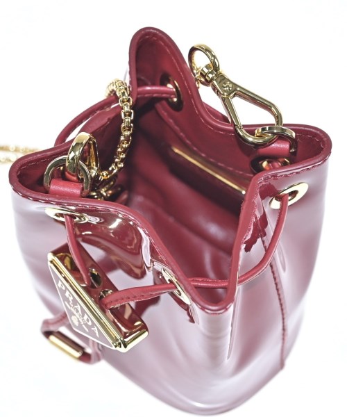 PRADA（プラダ）ポーチ 赤 サイズ:- レディース/2200641544231