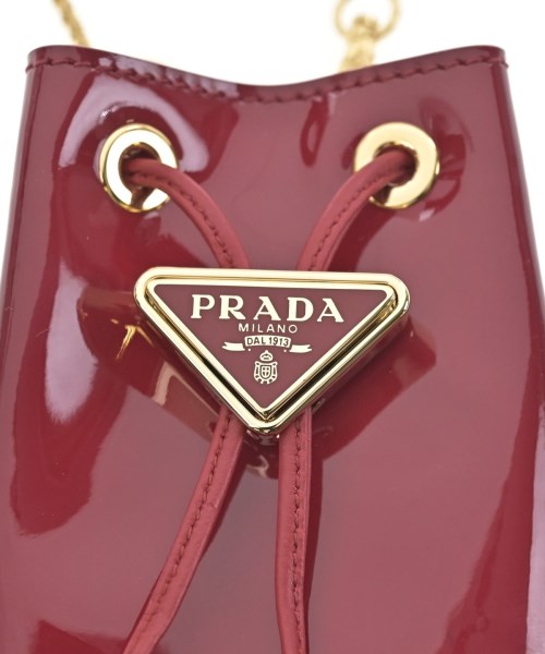 PRADA（プラダ）ポーチ 赤 サイズ:- レディース/2200641544231