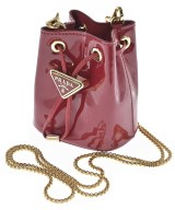 PRADA（プラダ）ポーチ 赤 サイズ:- レディース/2200641544231