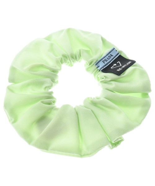 PRADA（プラダ）ヘアアクセサリー 緑 サイズ:- レディース/2200642430120