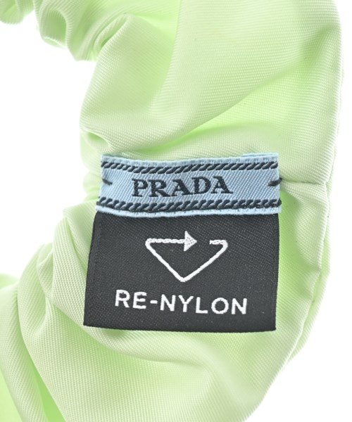 PRADA（プラダ）ヘアアクセサリー 緑 サイズ:- レディース/2200642430120