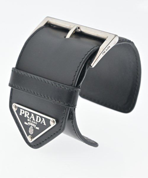 PRADA（プラダ）ブレスレット・バングル 黒 サイズ:- レディース/2200643609266