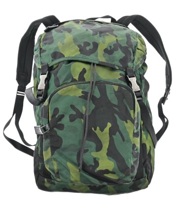 PRADA（プラダ）バックパック・リュック 緑 サイズ:- レディース