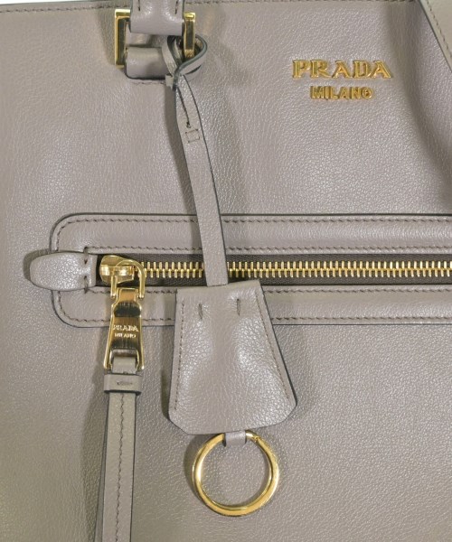 PRADA（プラダ）ハンドバッグ グレー サイズ:- レディース/2200598659286