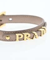 PRADA（プラダ）ブレスレット・バングル ベージュ サイズ:- レディース/2200598660121