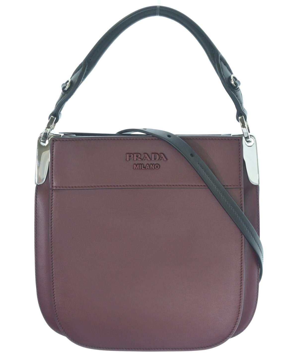 PRADA（プラダ）ショルダーバッグ 赤 サイズ:- レディース