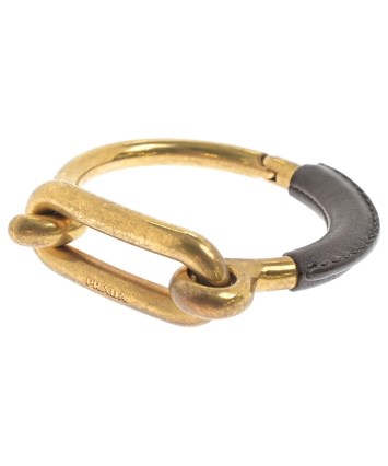 【美品】 PRADA ブレレット バングル ゴールド プラダ PRADA（プラダ）ブレスレット・バングル ゴールド サイズ