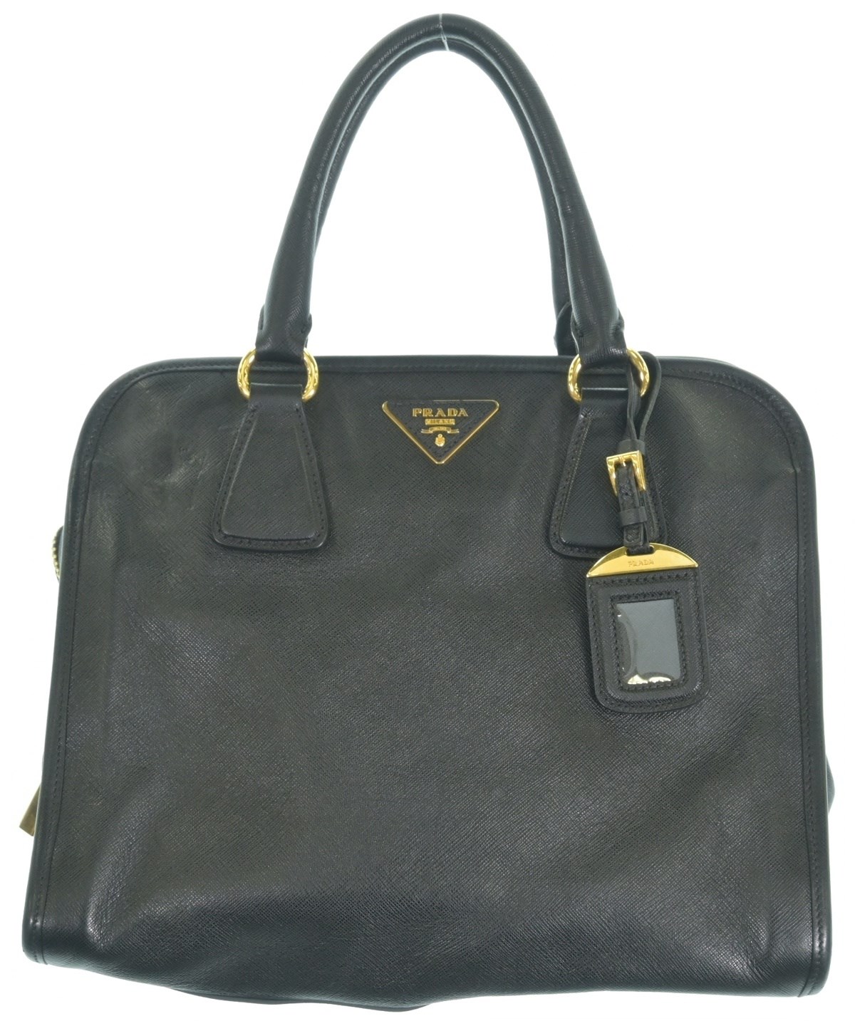 PRADA（プラダ）ハンドバッグ 黒 サイズ:- レディース