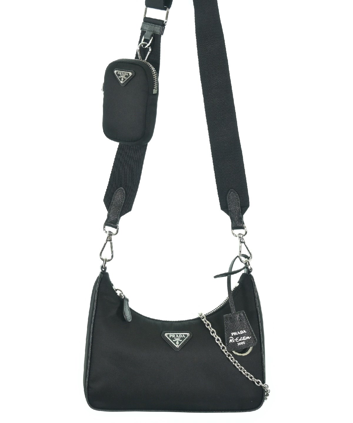 PRADA（プラダ）ショルダーバッグ 黒 サイズ:- レディース