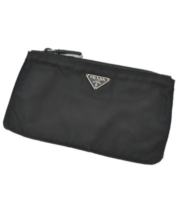 PRADA（プラダ）ポーチ 黒 サイズ:- レディース/2200551408661