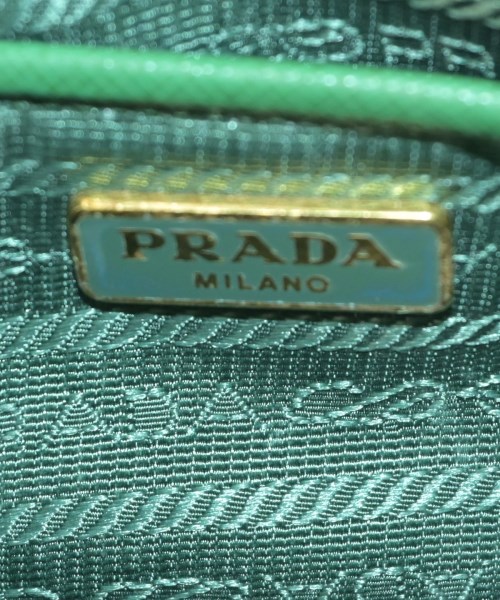 PRADA（プラダ）ショルダーバッグ 緑 サイズ:- レディース/2200621411058