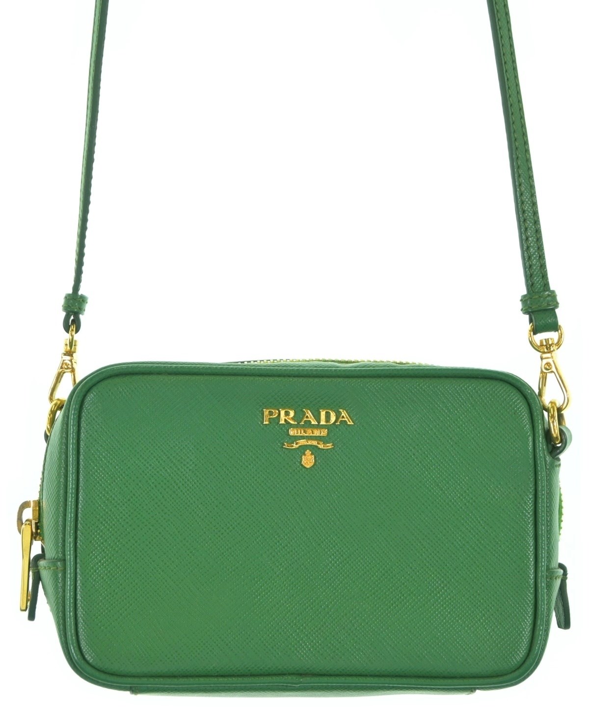 PRADA（プラダ）ショルダーバッグ 緑 サイズ:- レディース