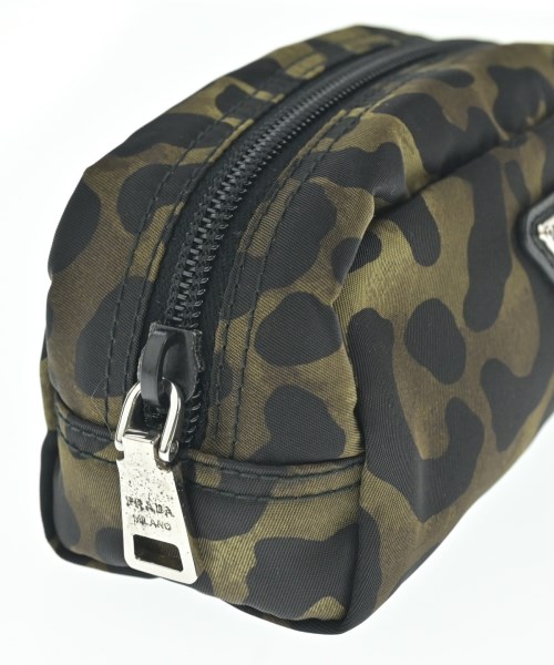 PRADA（プラダ）ポーチ カーキ サイズ:- レディース/2200621411706