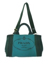 PRADA（プラダ）トートバッグ 緑 サイズ:- レディース/2200621411805