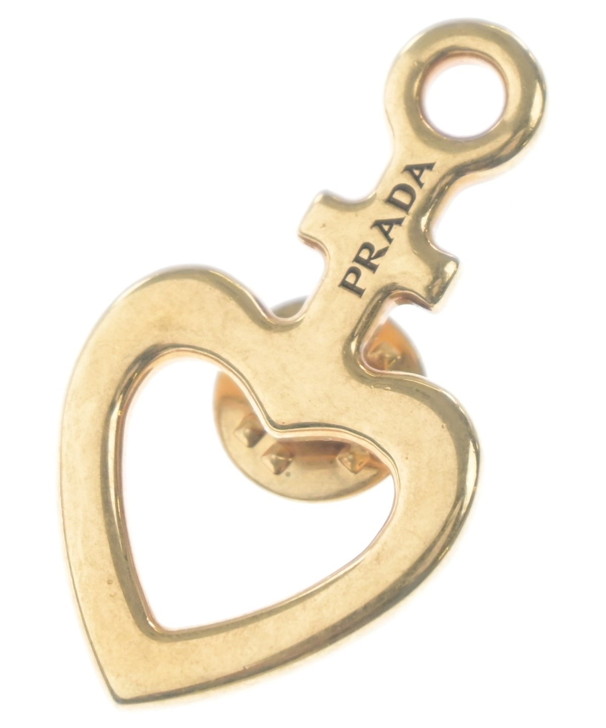 PRADA（プラダ）ブローチ・コサージュ ゴールド サイズ:- レディース