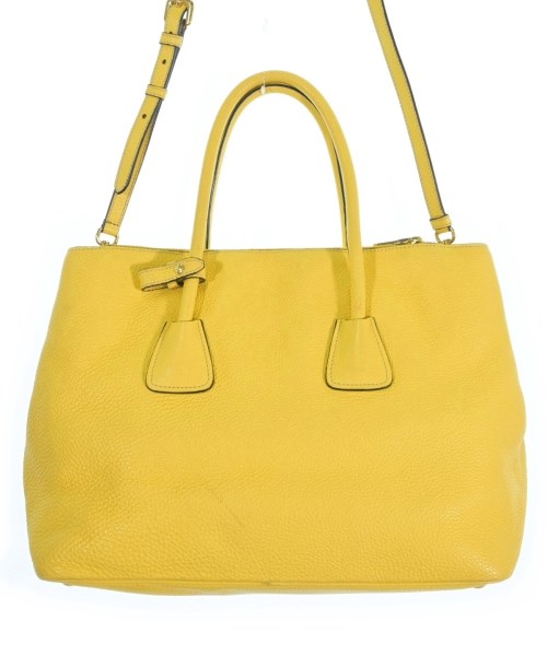 PRADA（プラダ）トートバッグ 黄 サイズ:- レディース/2200622974057
