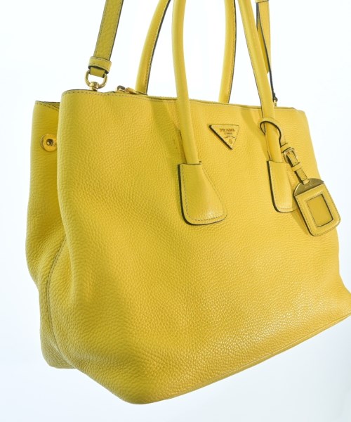 PRADA（プラダ）トートバッグ 黄 サイズ:- レディース/2200622974057