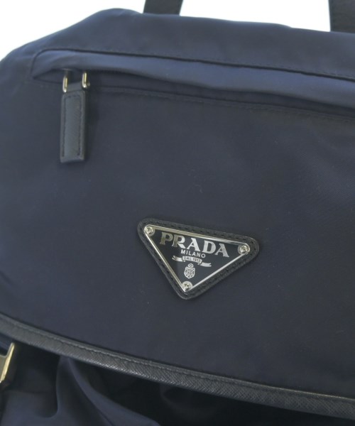 PRADA（プラダ）バックパック・リュック 紺 サイズ:- レディース/2200623004012
