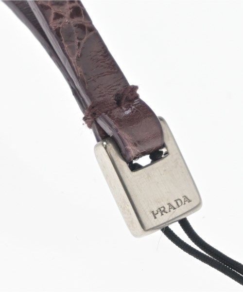 PRADA（プラダ）チャーム 茶 サイズ:- レディース/2200613549929